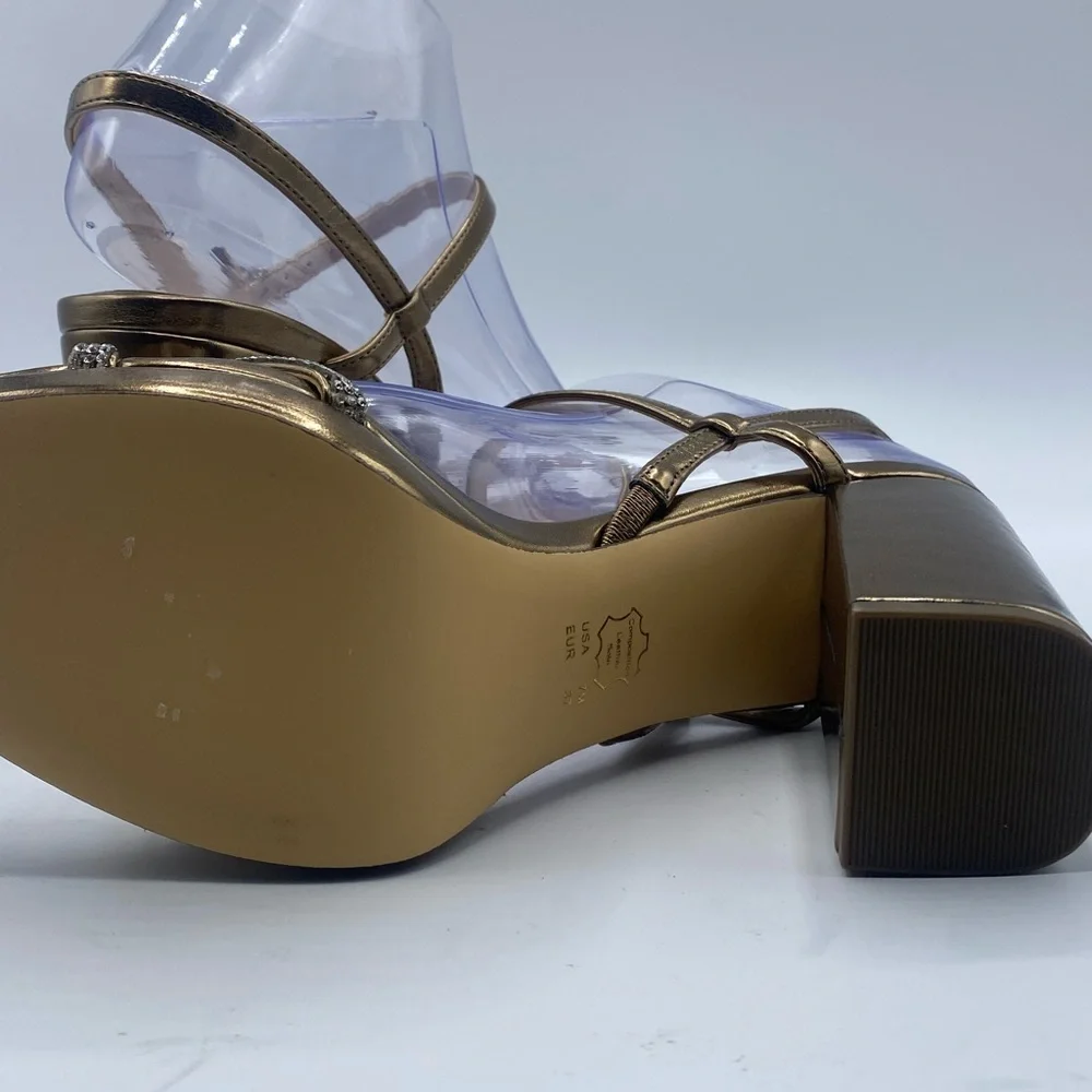 Nina Women's Steven Block Heel‎ Platform Evening Sandals